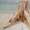 Ekena Millwork 3 1/2"W x 18"D x 18"H Vintage Farmhouse Bracket, Barnwood Decor Collection, Driftwood Blue BKTB03X18X18TRBU - alternate 6